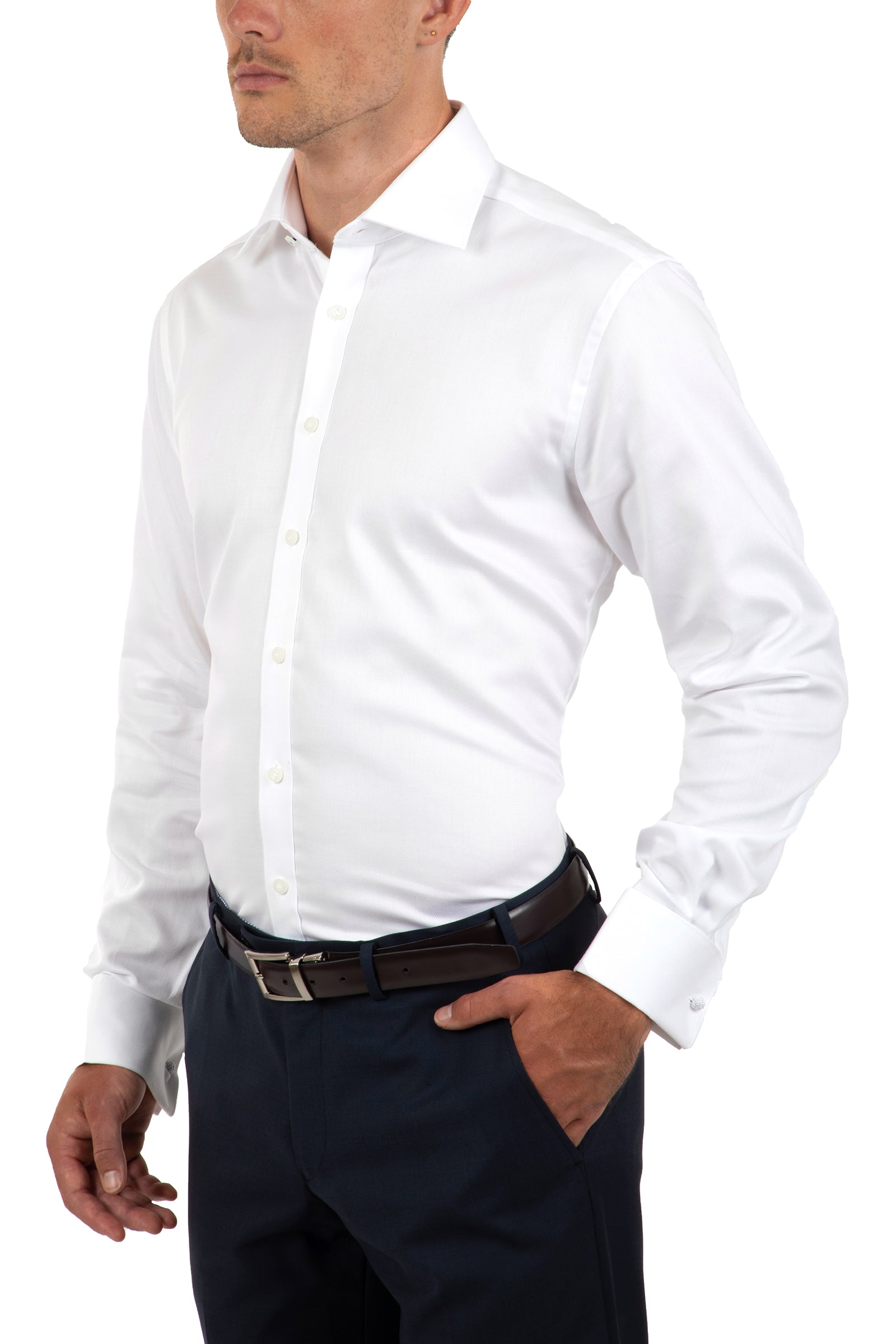 ELWOOD Cuffed FCD050 Shirt - White