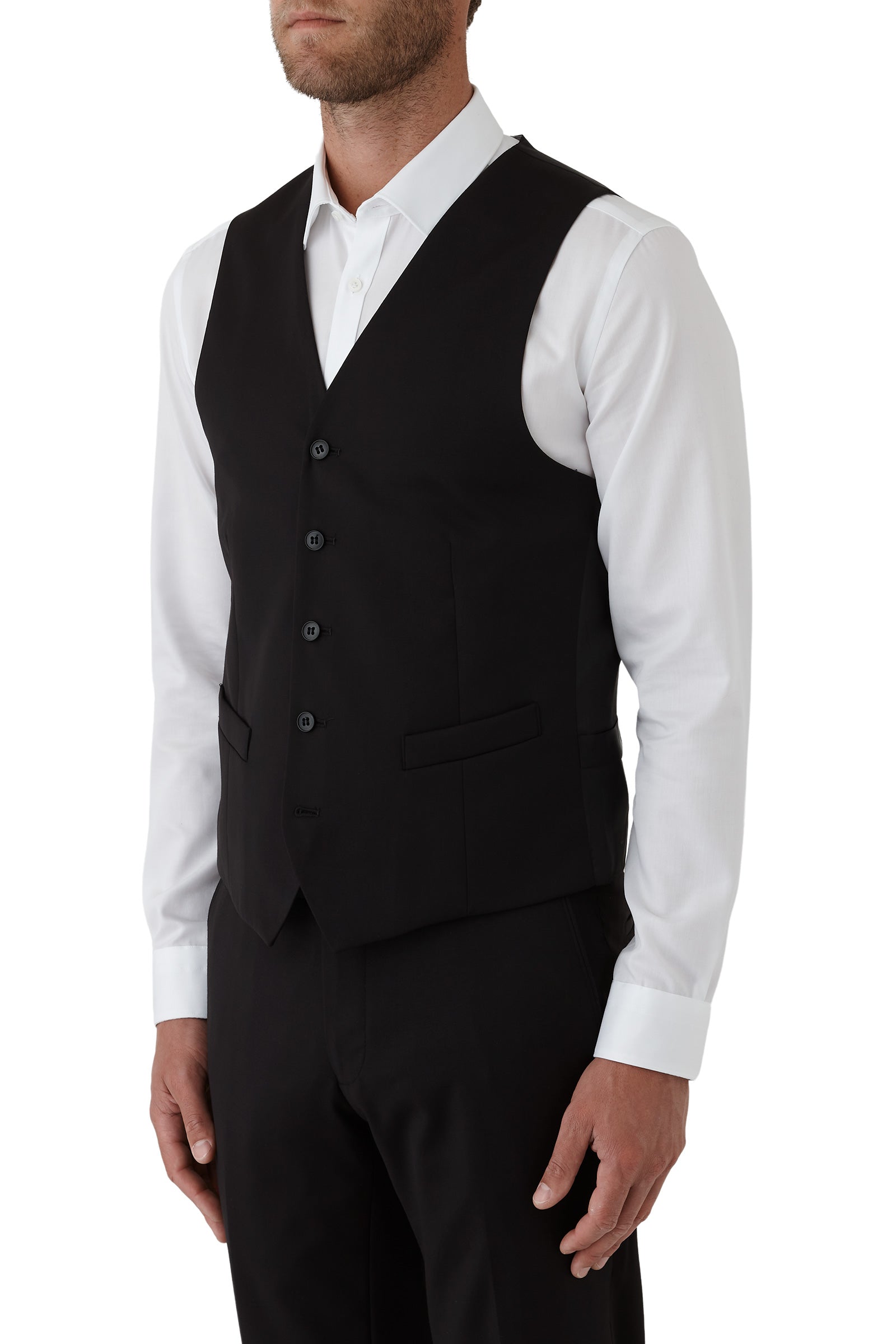 MIGHTY F34087 Waistcoat - Black