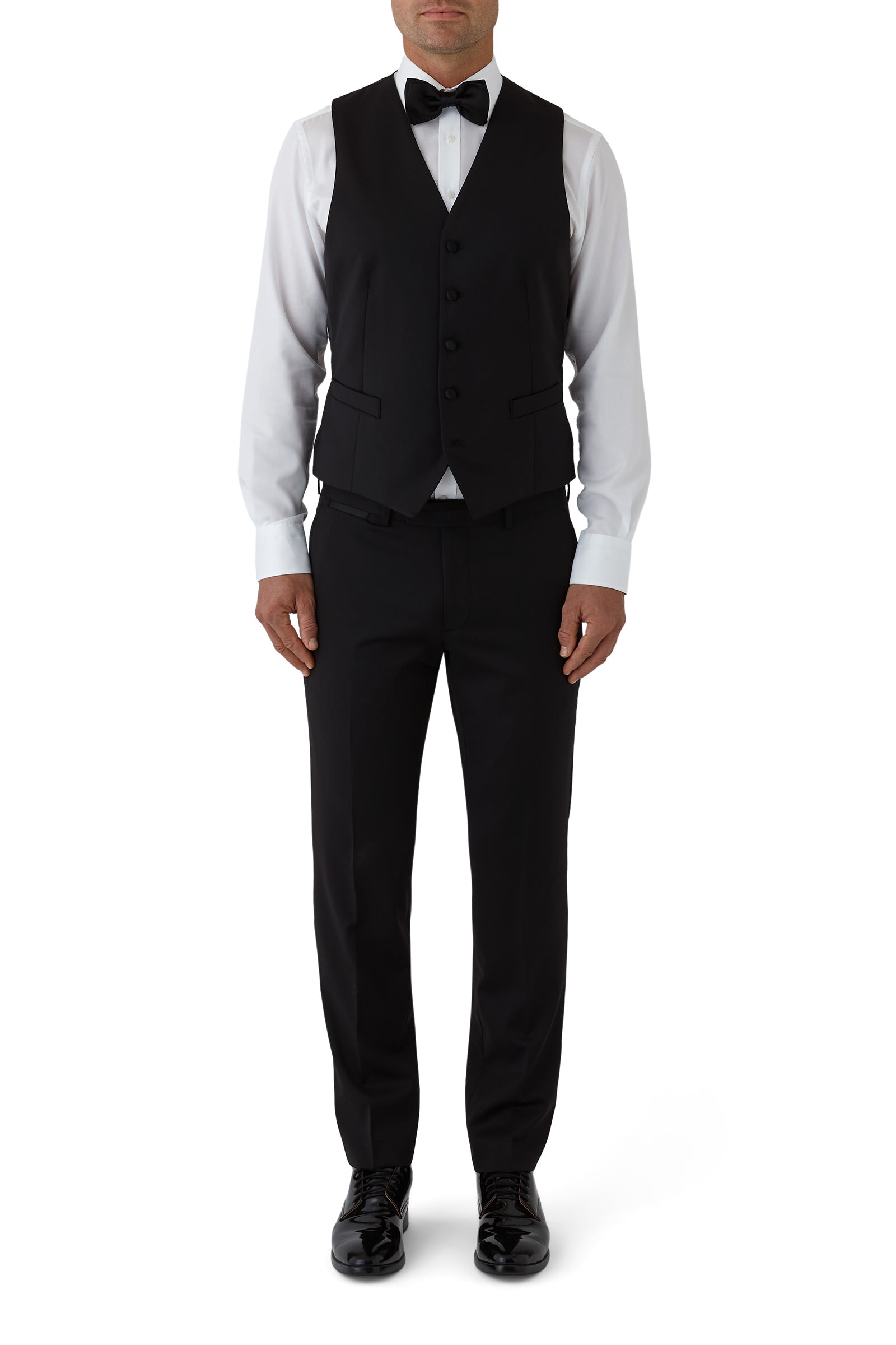 MAIL F6447 Waistcoat - Black