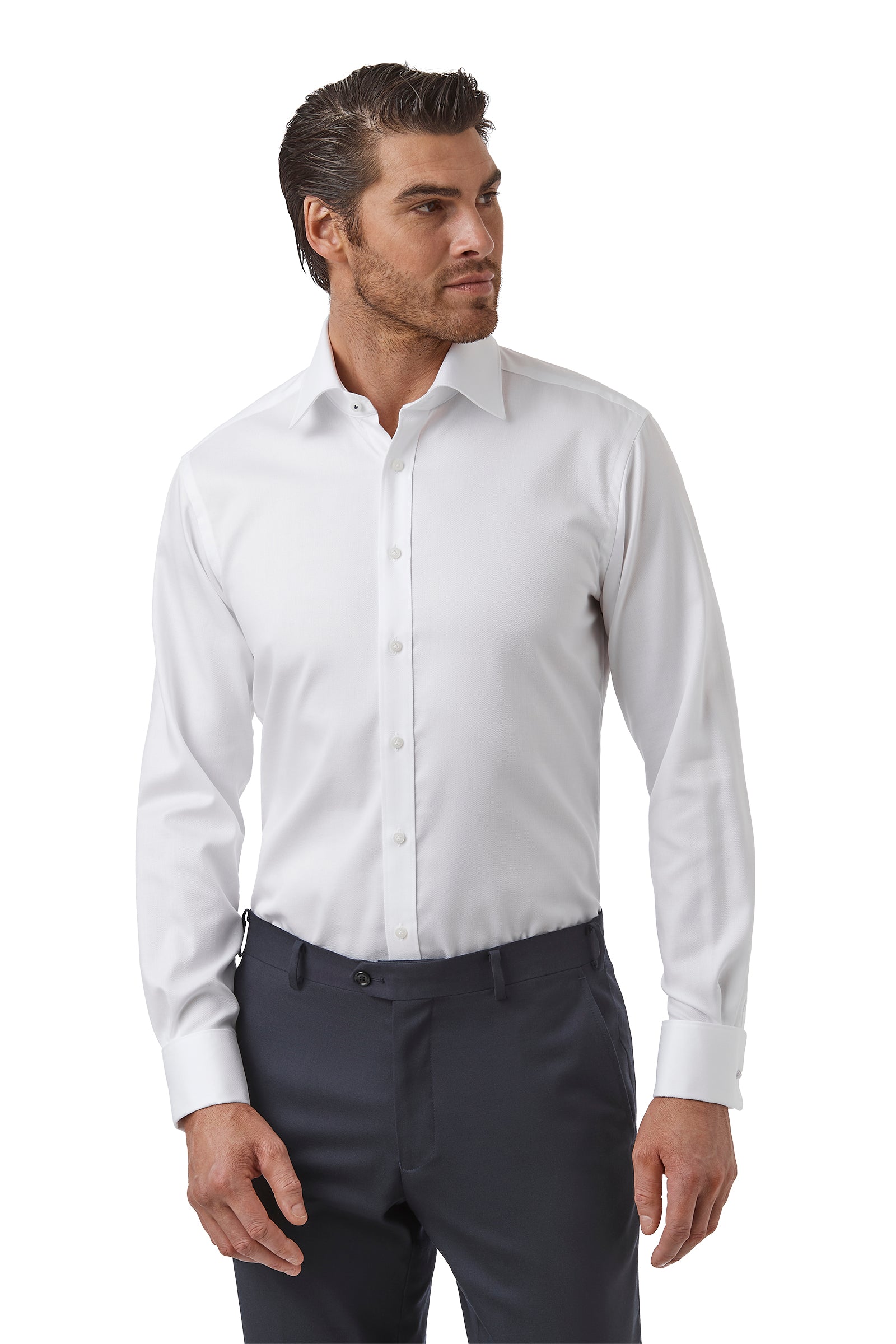 ELWOOD FCD050 French Cuff Shirt - White