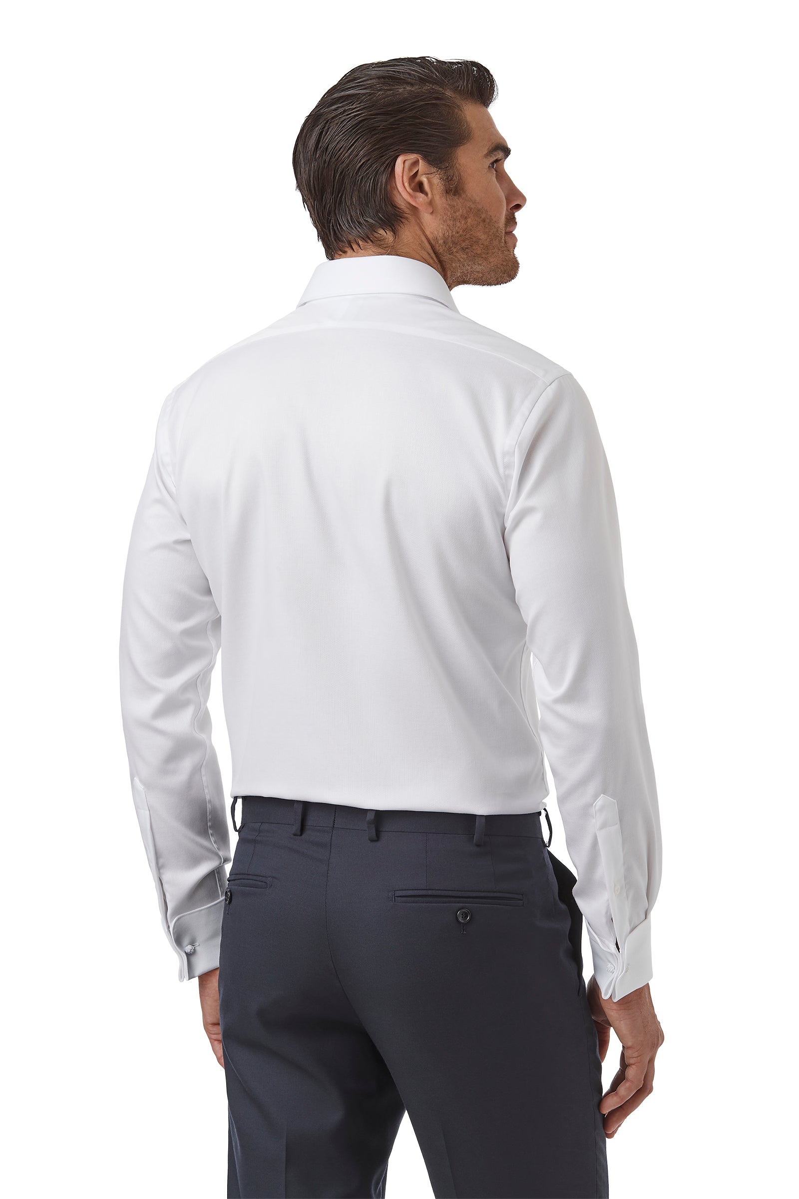 ELWOOD FCD050 French Cuff Shirt - White