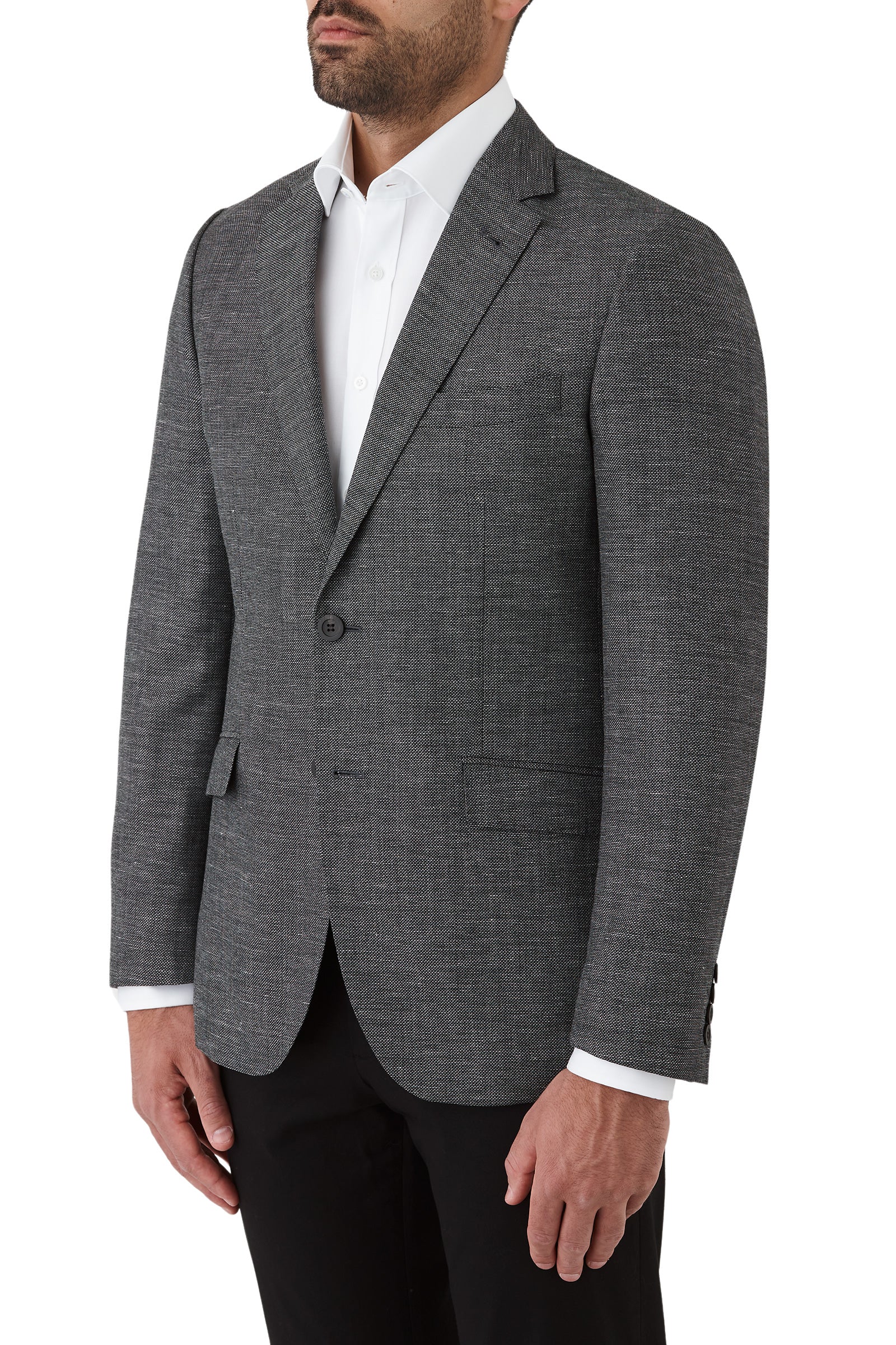 GLAMORGAN FCG241 Blazer - Black White