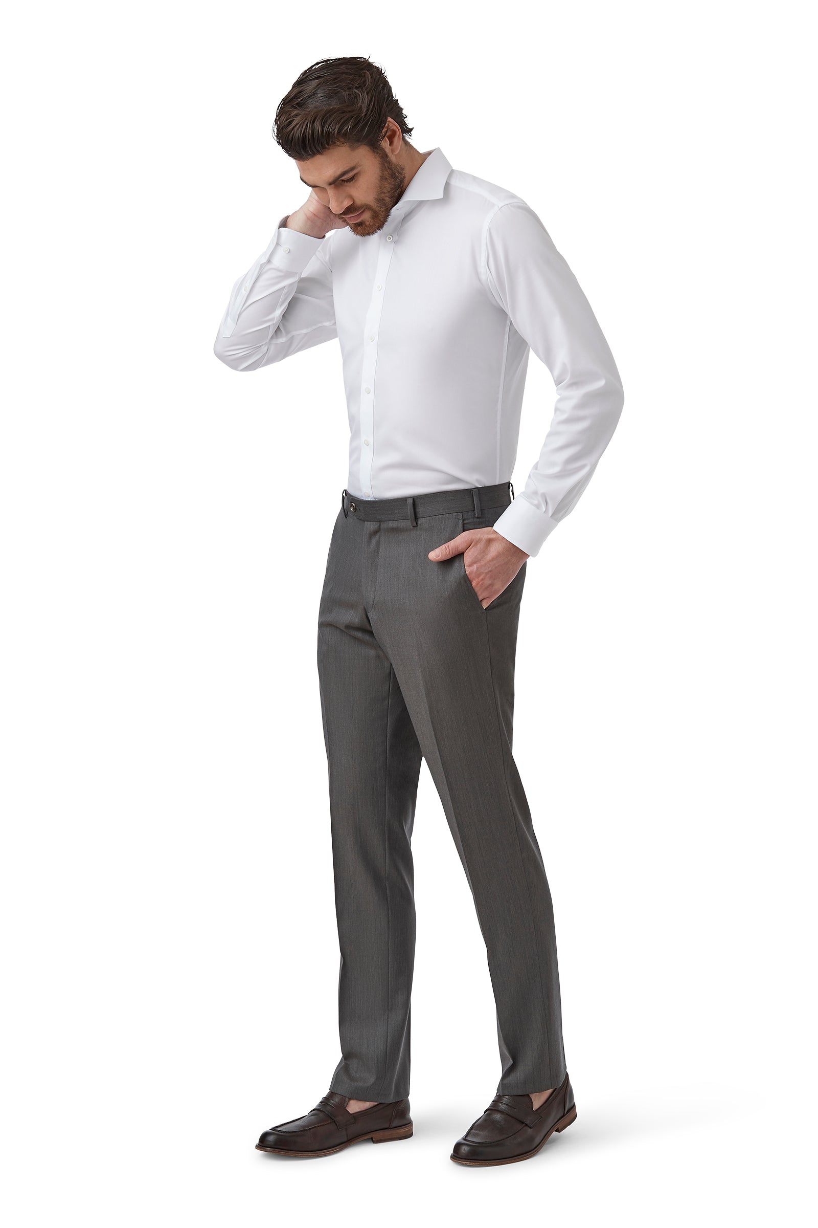 JETT TROUSER - Brown