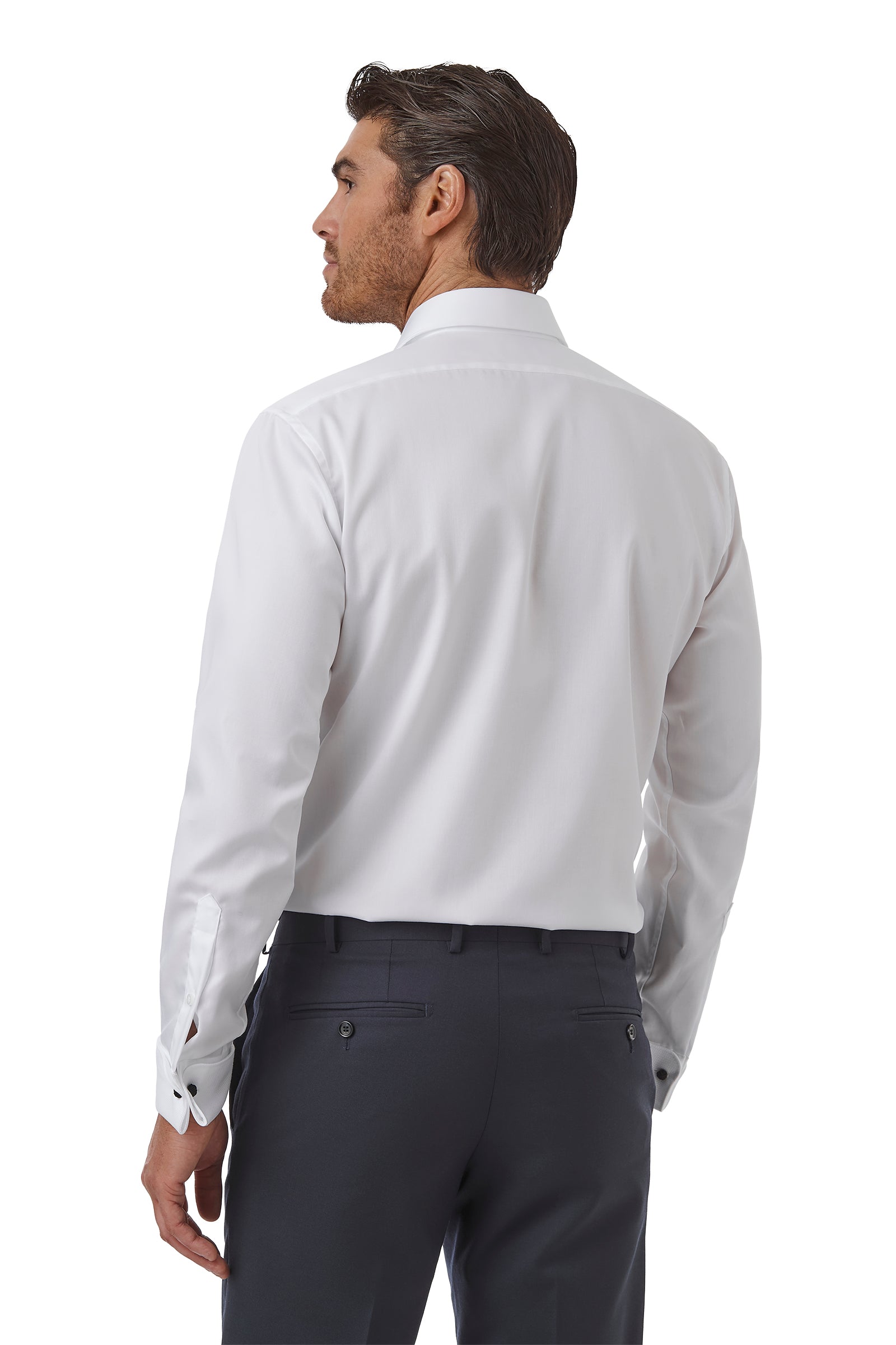 KENT SHIRT FGW014 Bib Shirt - White