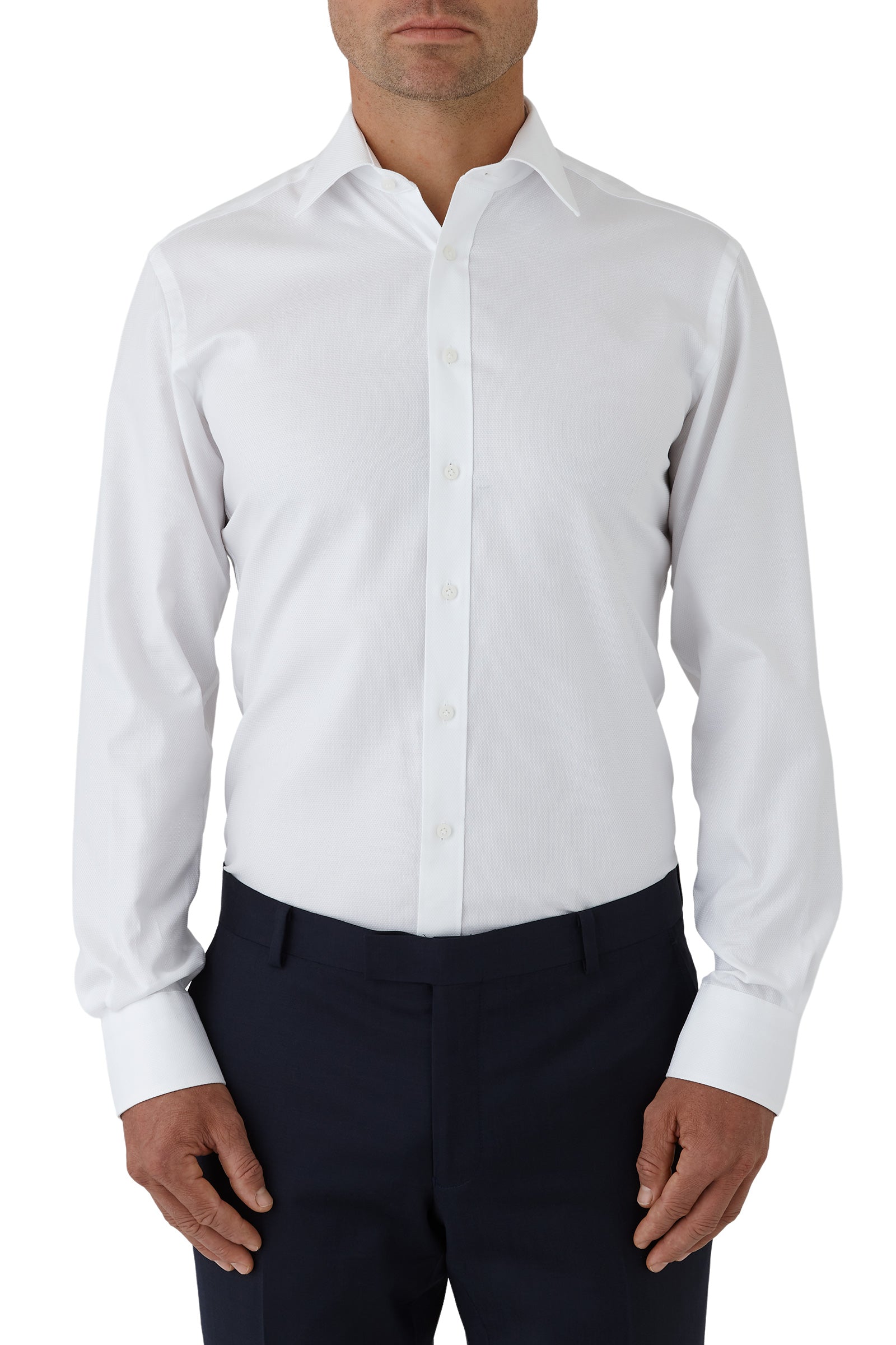 PIONEER FJD044 TEXTURED Shirt - White