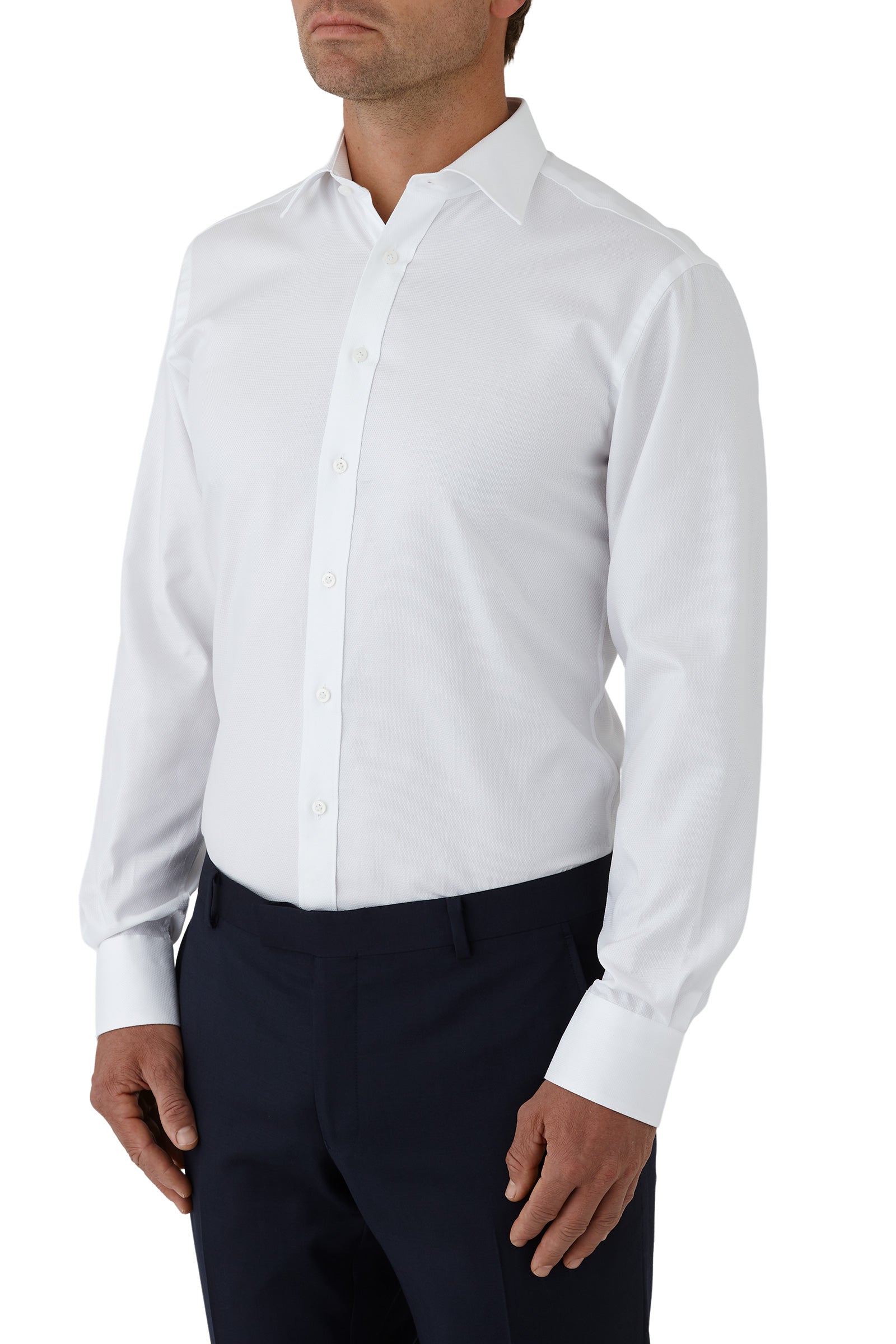PIONEER FJD044 TEXTURED Shirt - White
