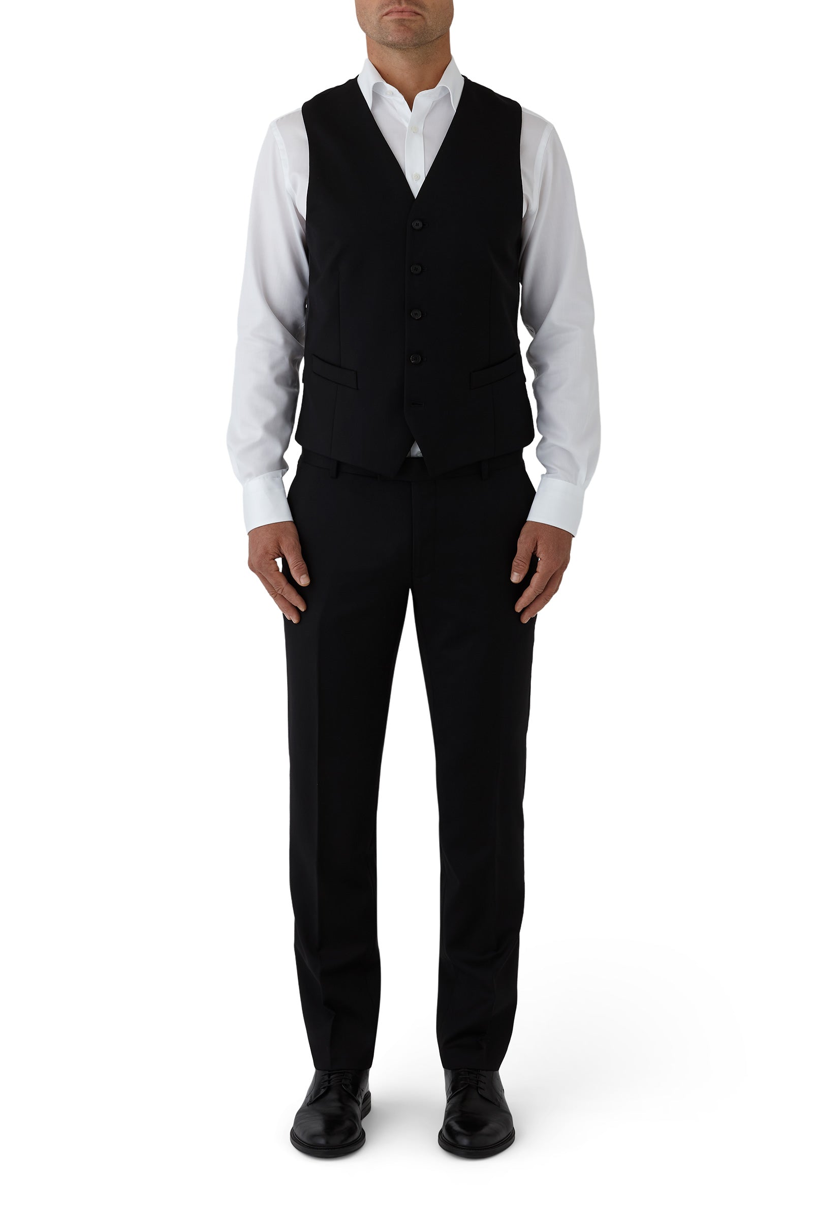 MAIL FJV032 Waistcoat - Black