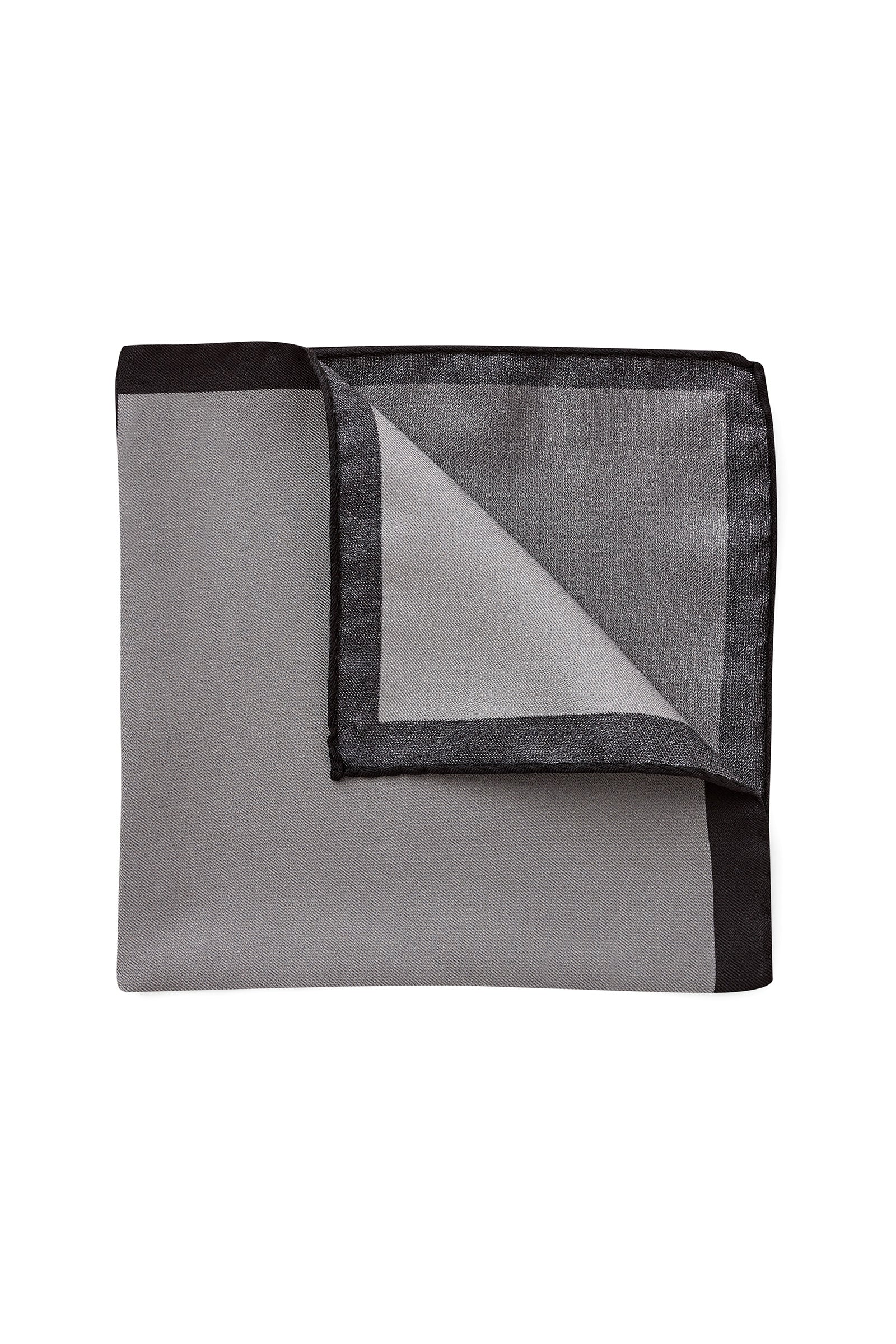 TONAL PAISLEY POCHETTE - CHARCOAL