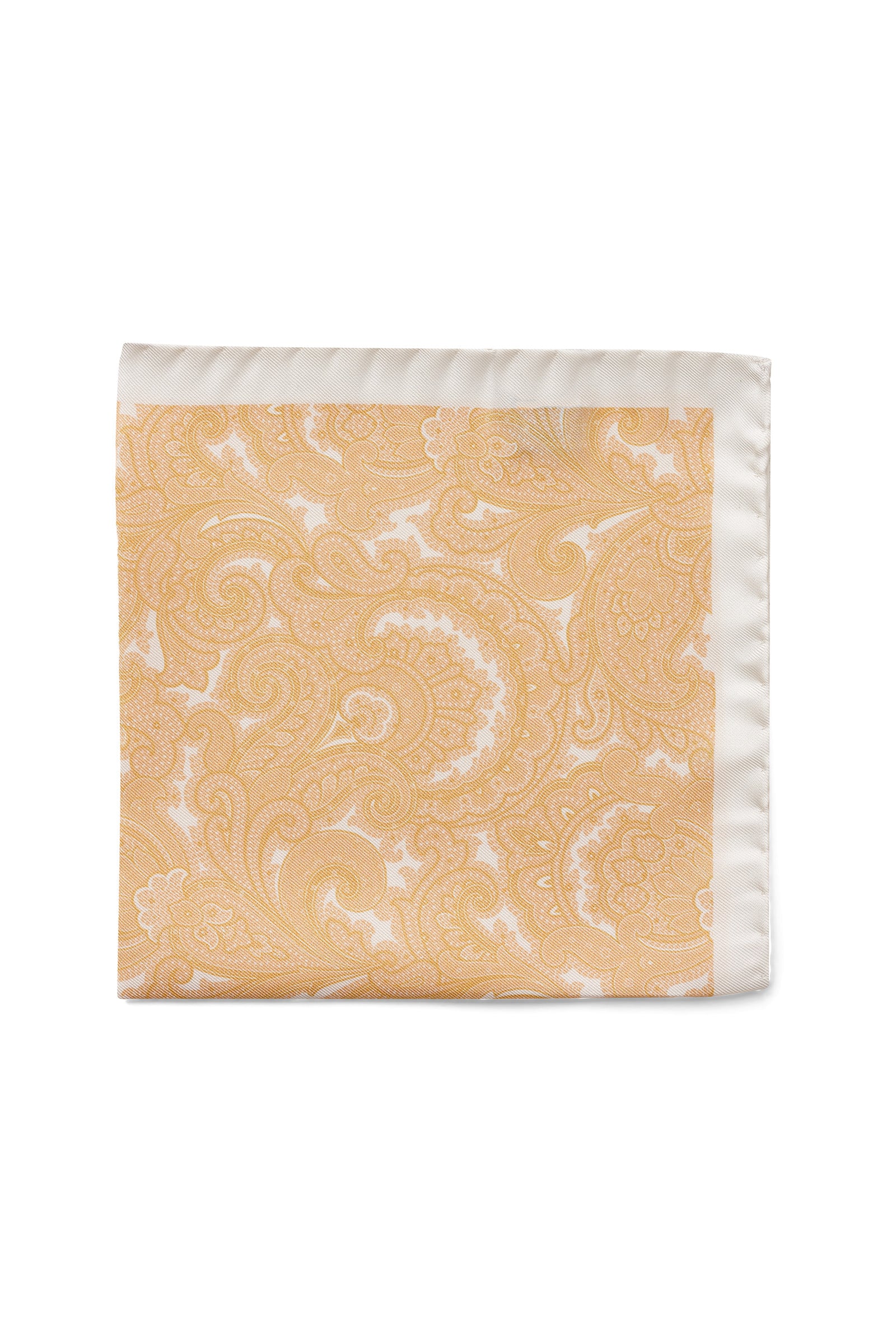TONAL PAISLEY POCHETTE - GOLD