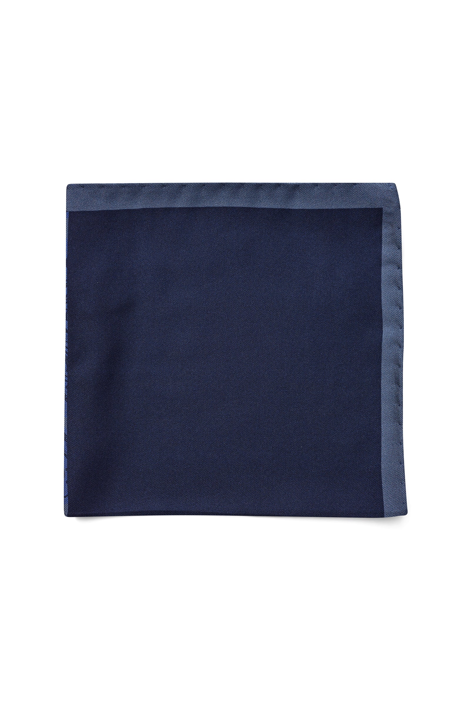 TONAL PAISLEY POCHETTE - NAVY