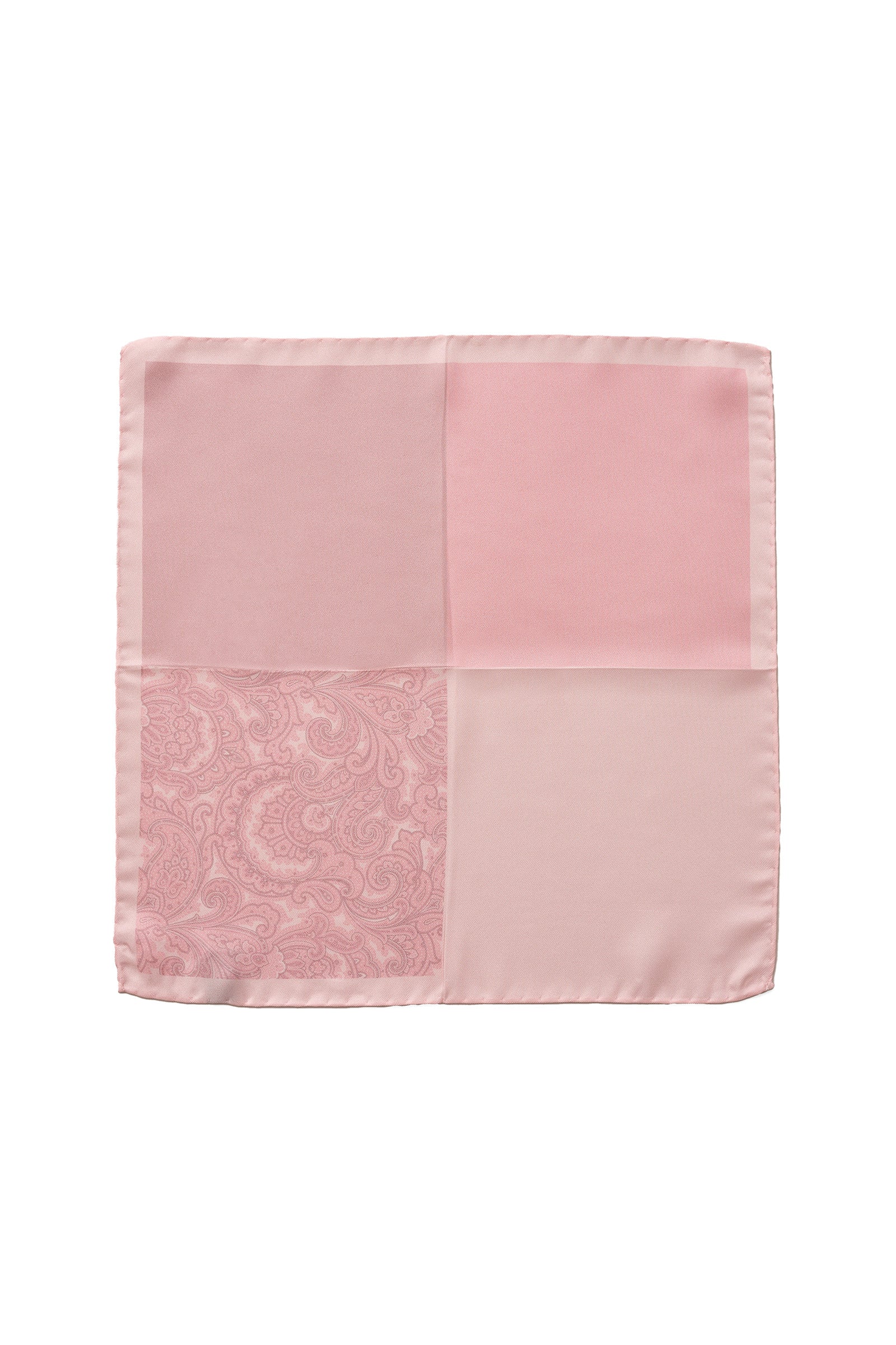 TONAL PAISLEY POCHETTE - PINK
