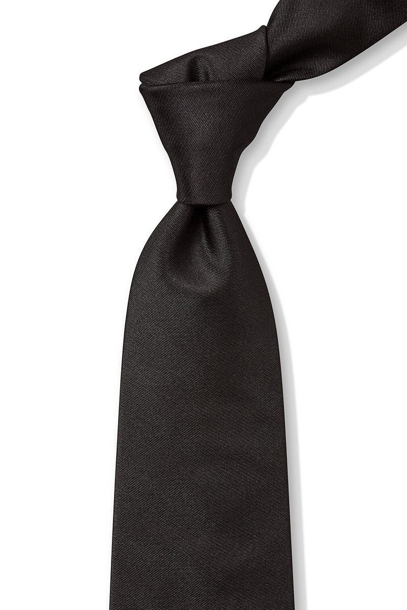 FORMAL 7.5CM TIE - Black