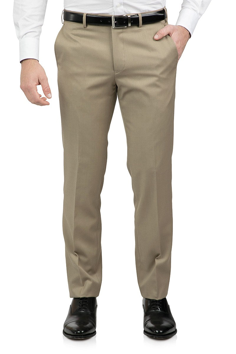 JETT (WASHABLE) TROUSER - Camel
