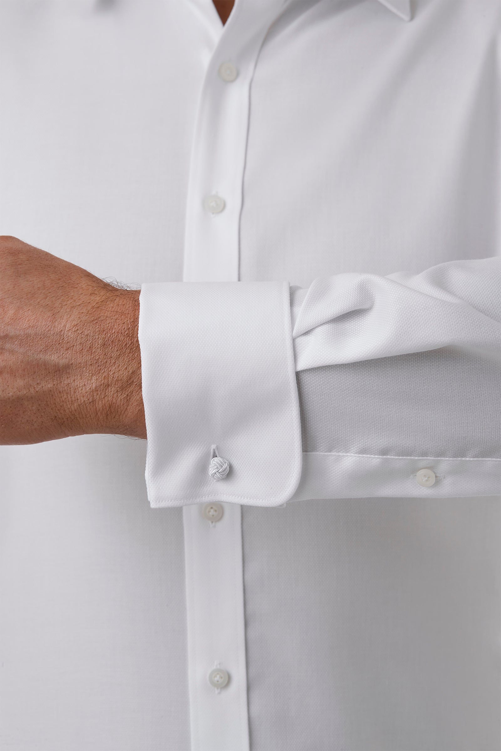 ELWOOD FCD050 French Cuff Shirt - White