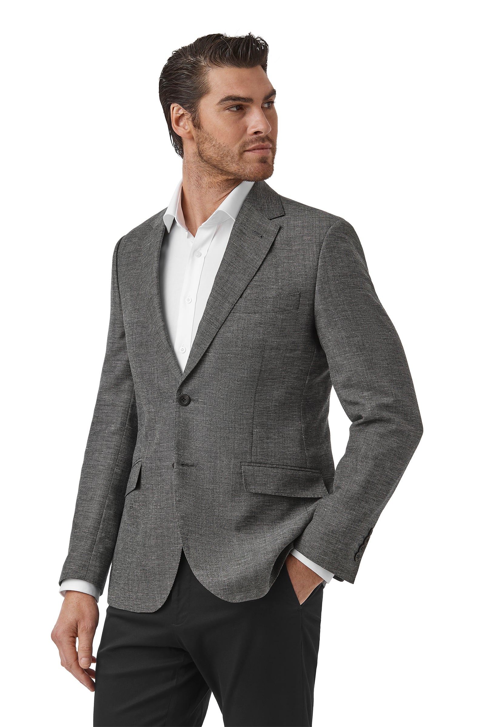 GLAMORGAN FCG241 Blazer - Black White