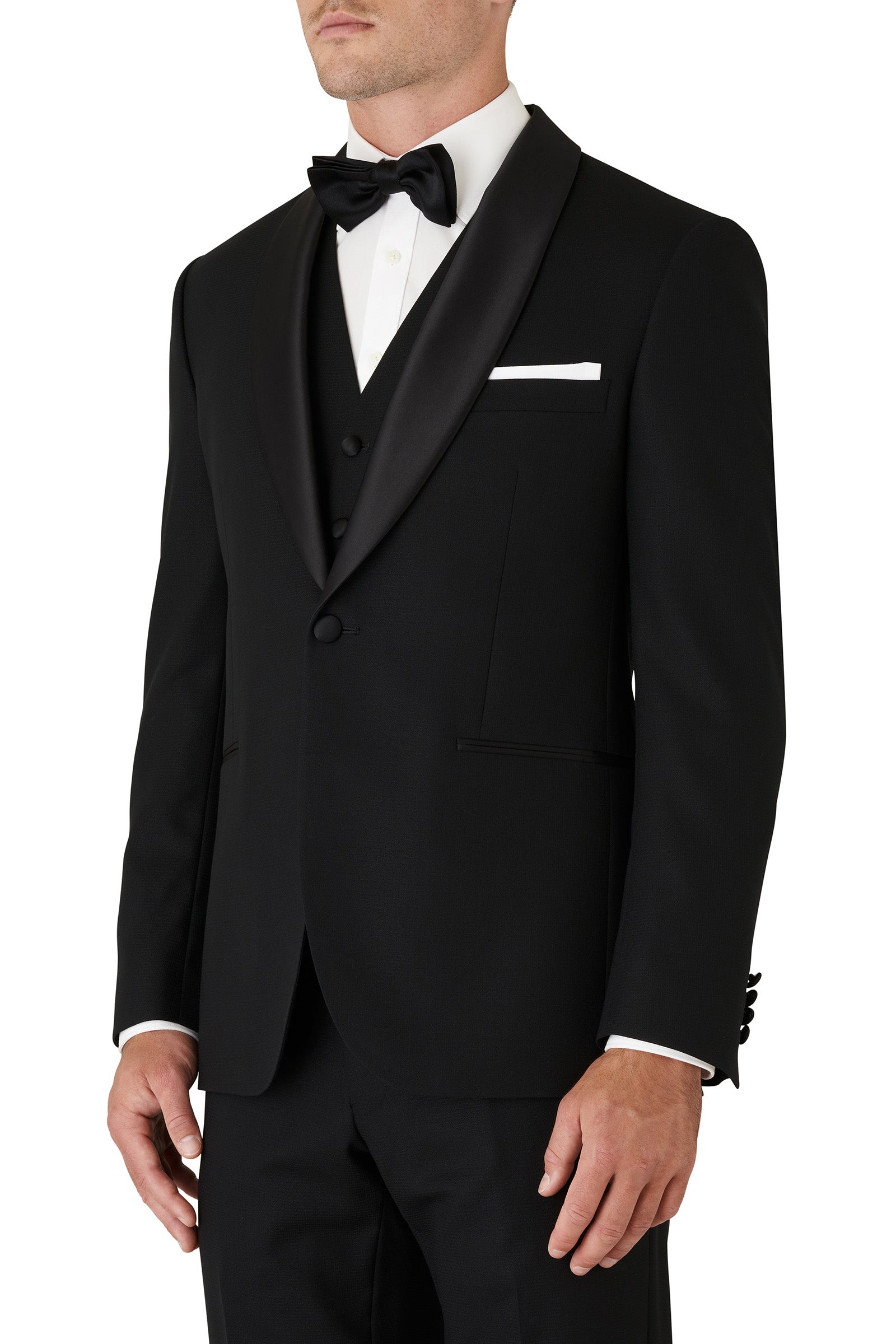 FORTRESS FCK410 TUXEDO Jacket - Black