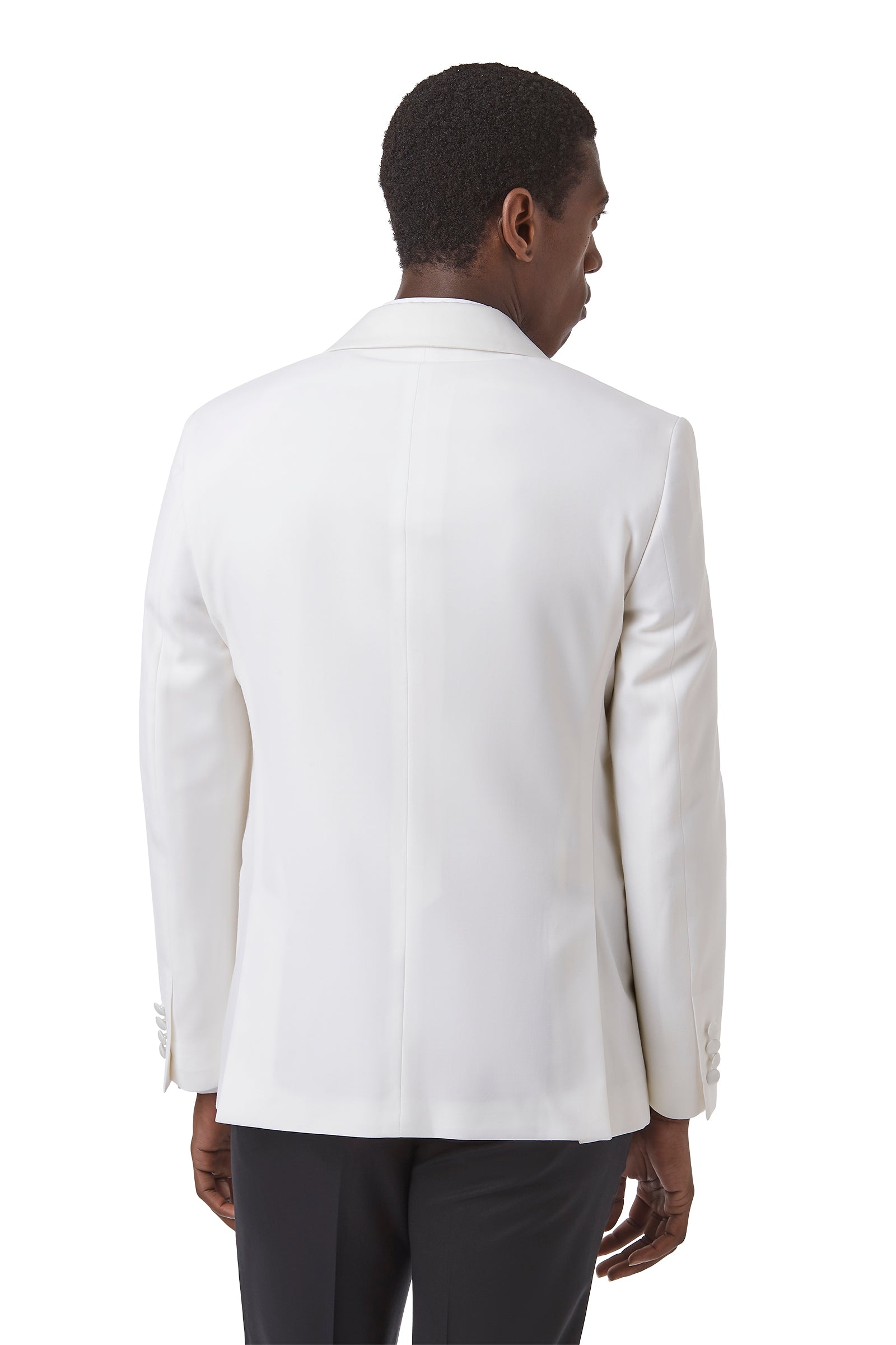 ASCOT FCM301 SATIN JACKET - White