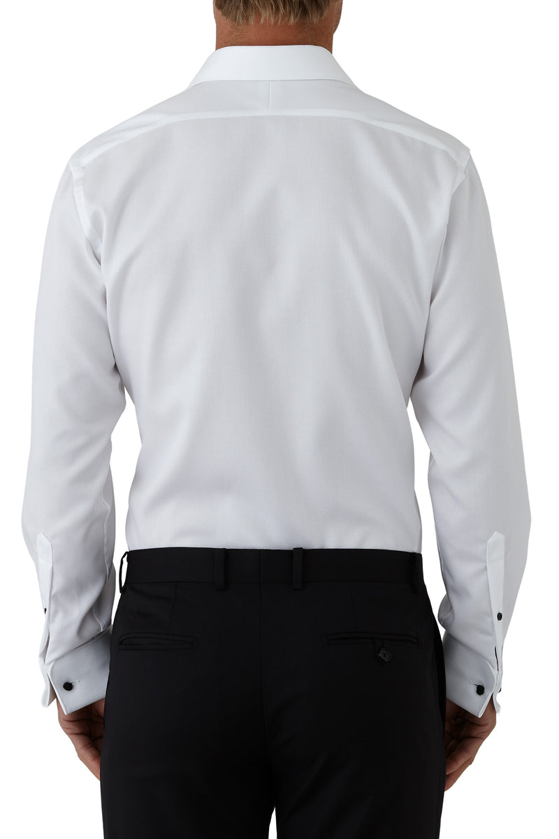 LEADER FGB019 FRENCH CUFF Shirt - White