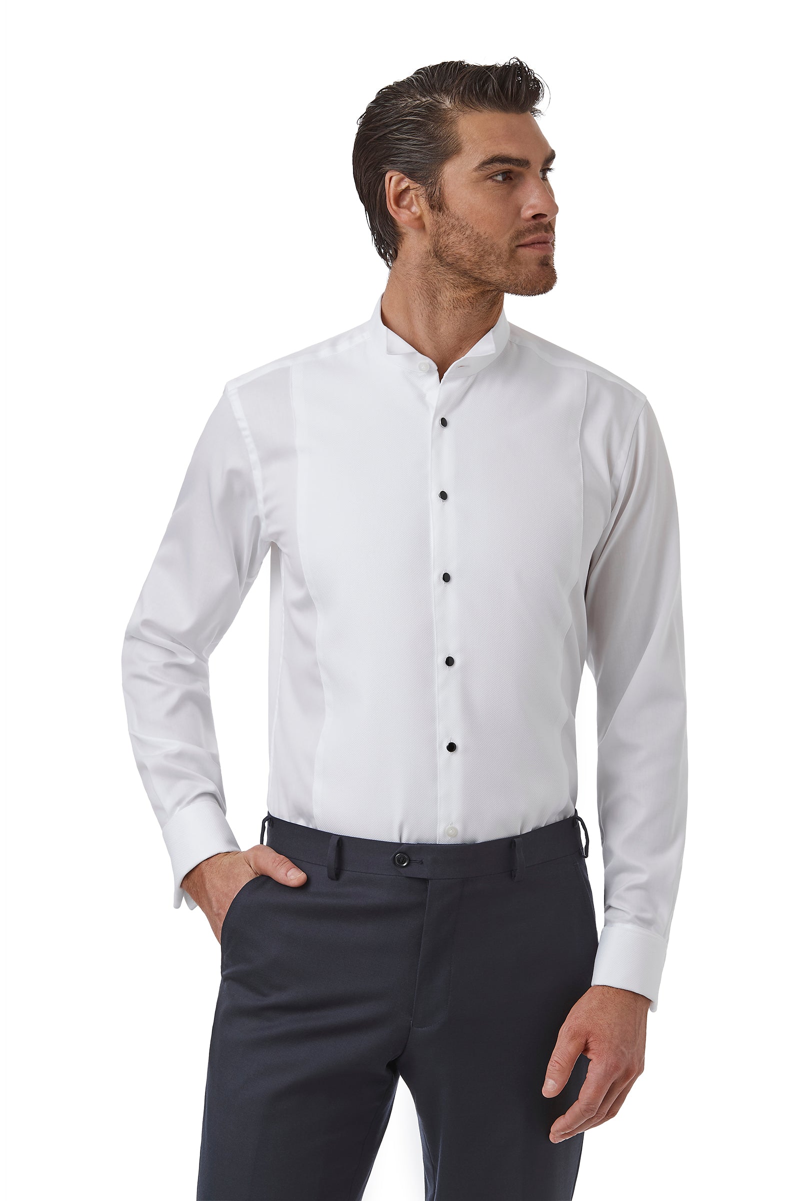 SUSSEX FGW014 WINGTIP Shirt - White