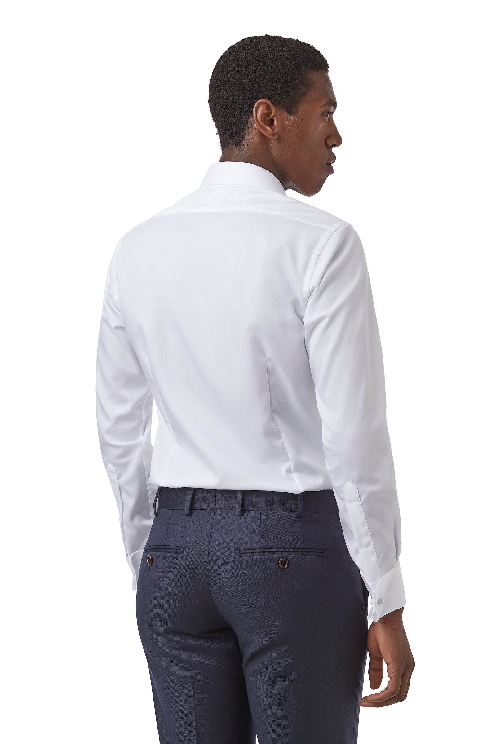 WESTGARTH FGW014 Slim Shirt - White