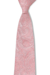 TONAL PAISLEY 7.5CM TIE - Pink