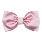 Joe Black pink silk bow tie