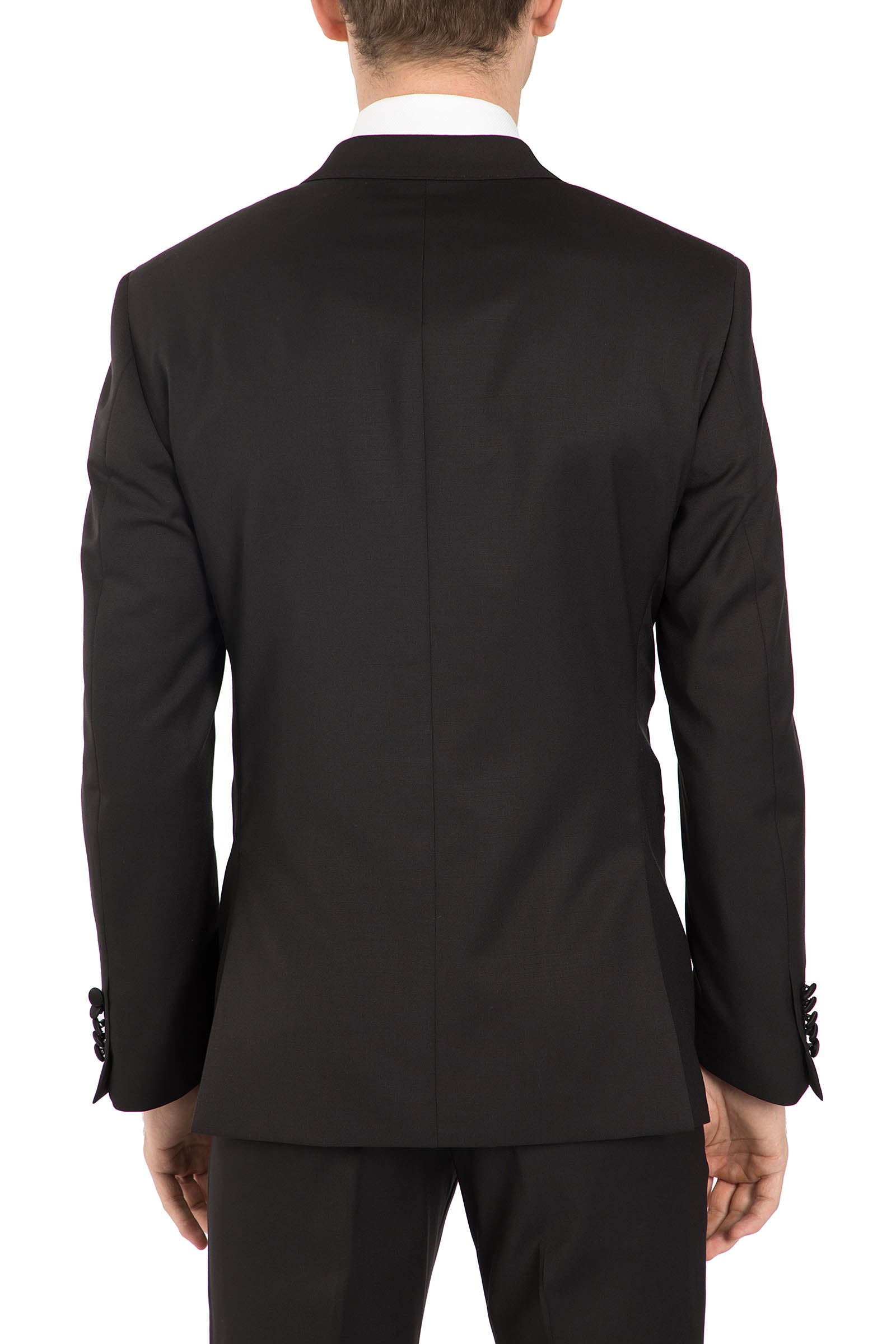 QUANTUM Tuxedo Jacket - Black